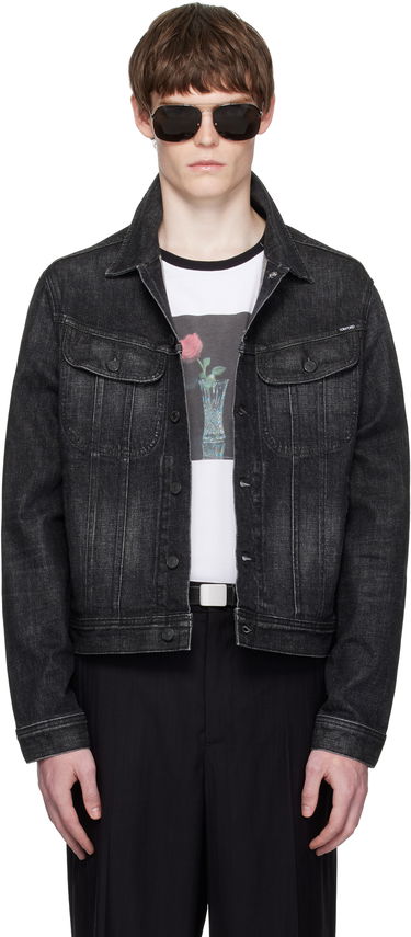 Яке Tom Ford TOM FORD Icon Selvedge Denim Jacket Черно | DJI001-DMC076, 0