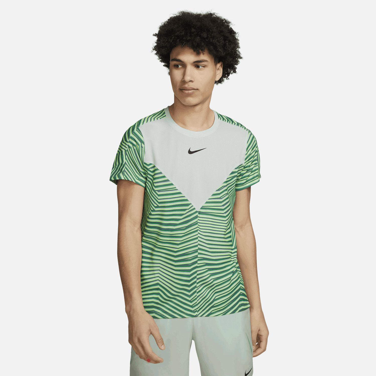 Тениска Nike Court Dri-FIT Slam Tennis Tee Зелено | DV0701-394, 0