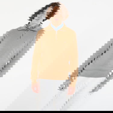 Пуловер Tommy Hilfiger Timeless Pima Cotton Cash Structure Quarter-Zip Mock Neck Sweater Бежово | MW0MW40448 GV7, 0