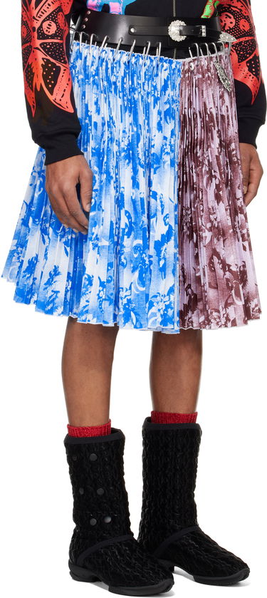 Пола Chopova Lowena Chopova Lowena Carabiner Knee Pleated Skirt Многоцветен | 3250, 1