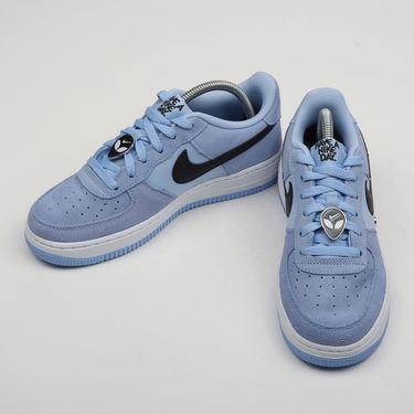 Кецове и обувки Nike Air Force 1 Low ''Have A Nike Day - Aluminum'' GS Синьо | BQ8273-400, 2