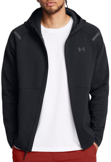 Суитчър Under Armour Fleece Full-Zip Hoodie Черно | 1389352-001, 0