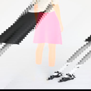 Пола adidas Originals Wales Bonner x Knit Skirt Червено | JL9588, 2