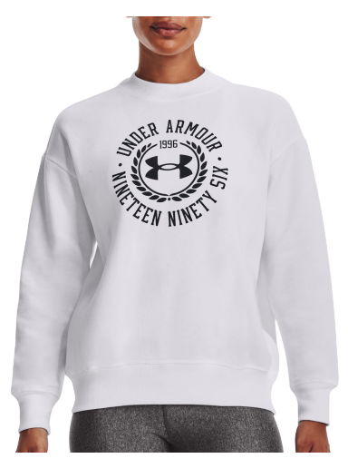 Суитчър Under Armour Rival Fleece Crest Бяло | 1373029-100