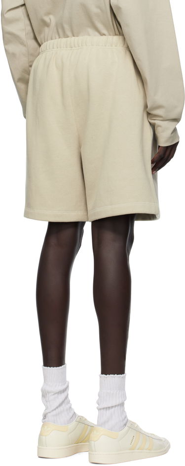 Къси панталони Fear of God Fear of God ESSENTIALS Fleece Soccer Shorts Бежово | 160SP252006F, 2