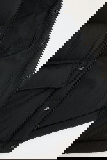 Пухо яке MAISON KITSUNÉ Maison Kitsuné Oversize Quilted Puffer Черно | PM02230WQ4070, 5