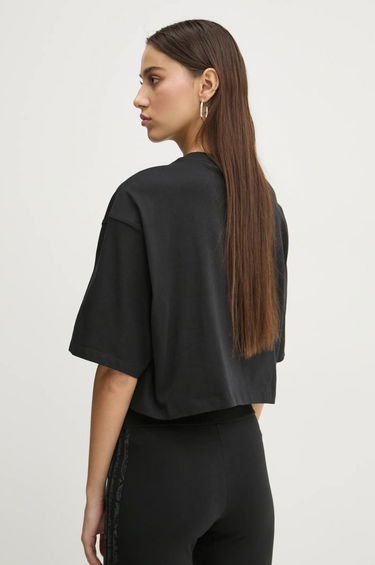 Съкратен топ adidas Originals Essentials Cropped T-Shirt Черно | IW5706, 2
