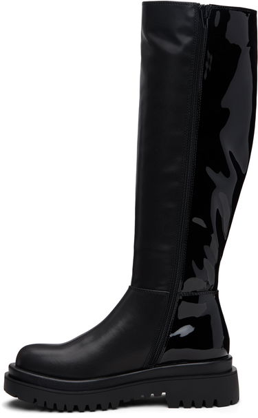 Кецове и обувки Versace Versace Jeans Couture Tall Boots Черно | E79VA3S65_E71570, 2
