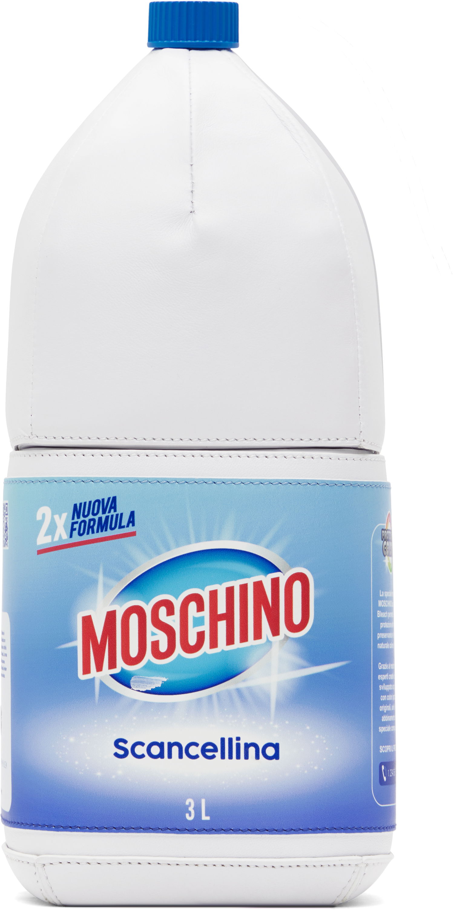 Дамска чанта Moschino Moschino 'Scancellina' Bleach Clutch Бяло | MC4273PP0MOY710A, 0