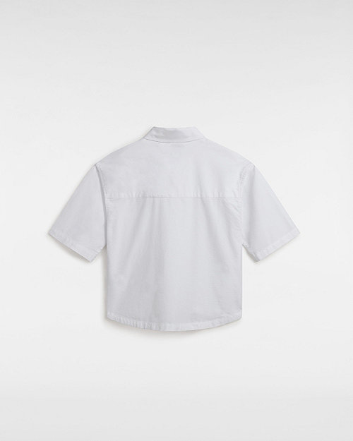 Риза Vans Mcmillan Shirt W Бяло | VN000F74WHT, 1