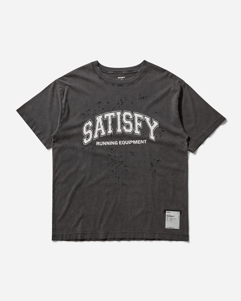 Тениска Satisfy MothTech T-Shirt Черно | 11006 AB-SAC