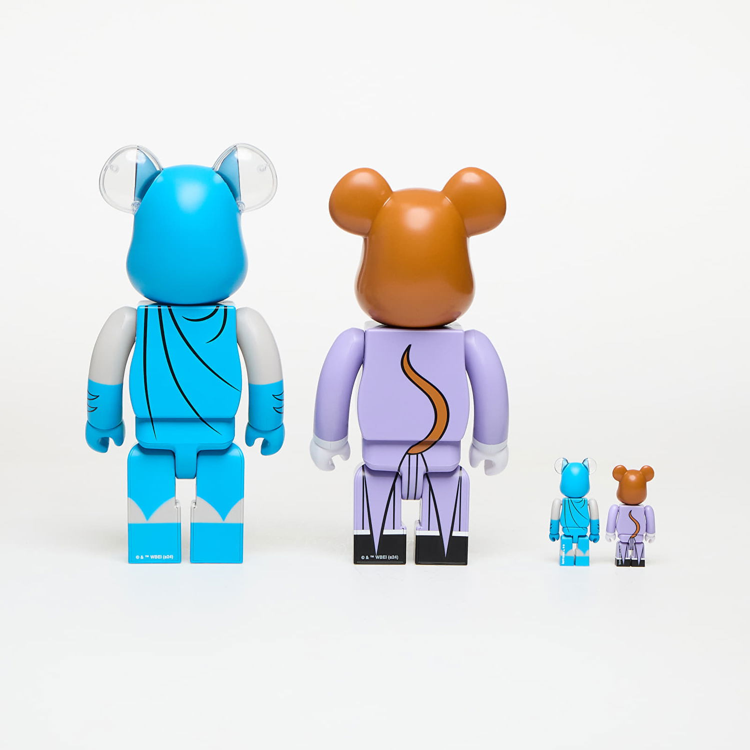 Колекционерско Medicom Toy BE@RBRICK Tom As Batman & Jerry As Joker 100% & 400% Set Многоцветен | 4530956612751, 1