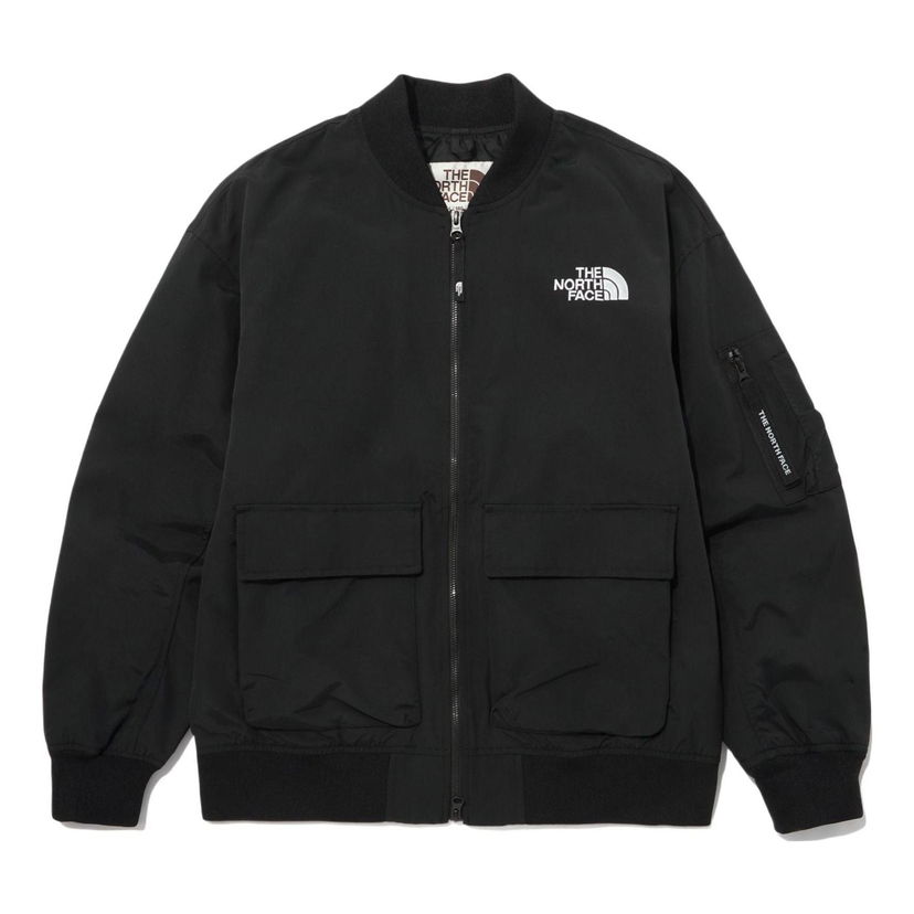 Яке бомбър The North Face Logo Neilton Bomber Jacket Черно | NJ3BP12J