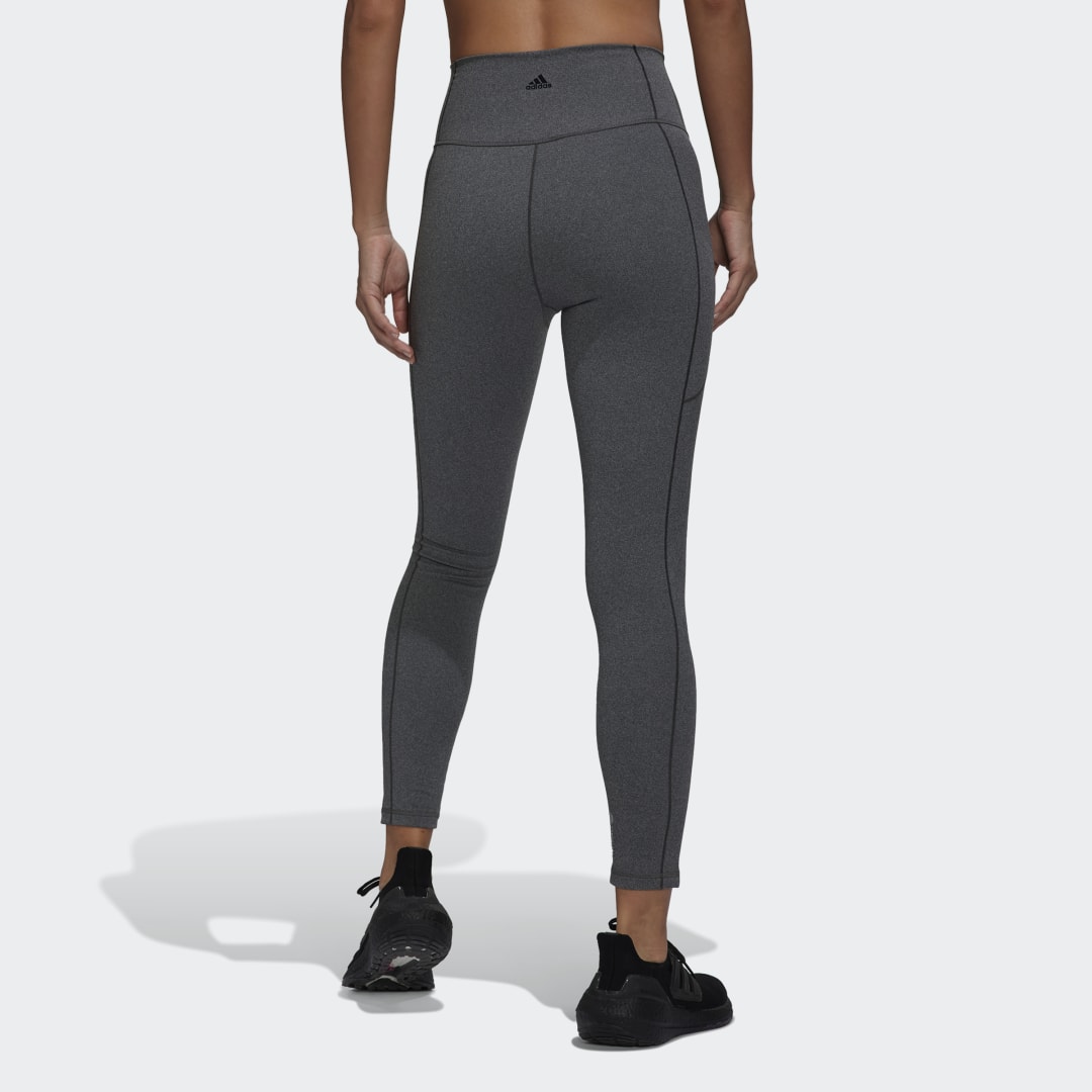 Клинове adidas Originals Yoga Studio 7/8 Leggings Сиво | HK6614, 1