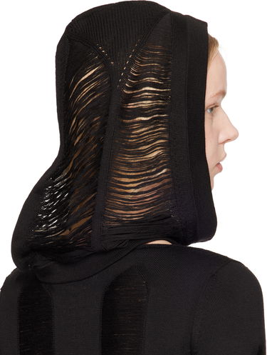Пуловер Rick Owens Rick Owens Hollywood Jera Knitted Hood Сиво | RO01E7481 KGRIDM, 4