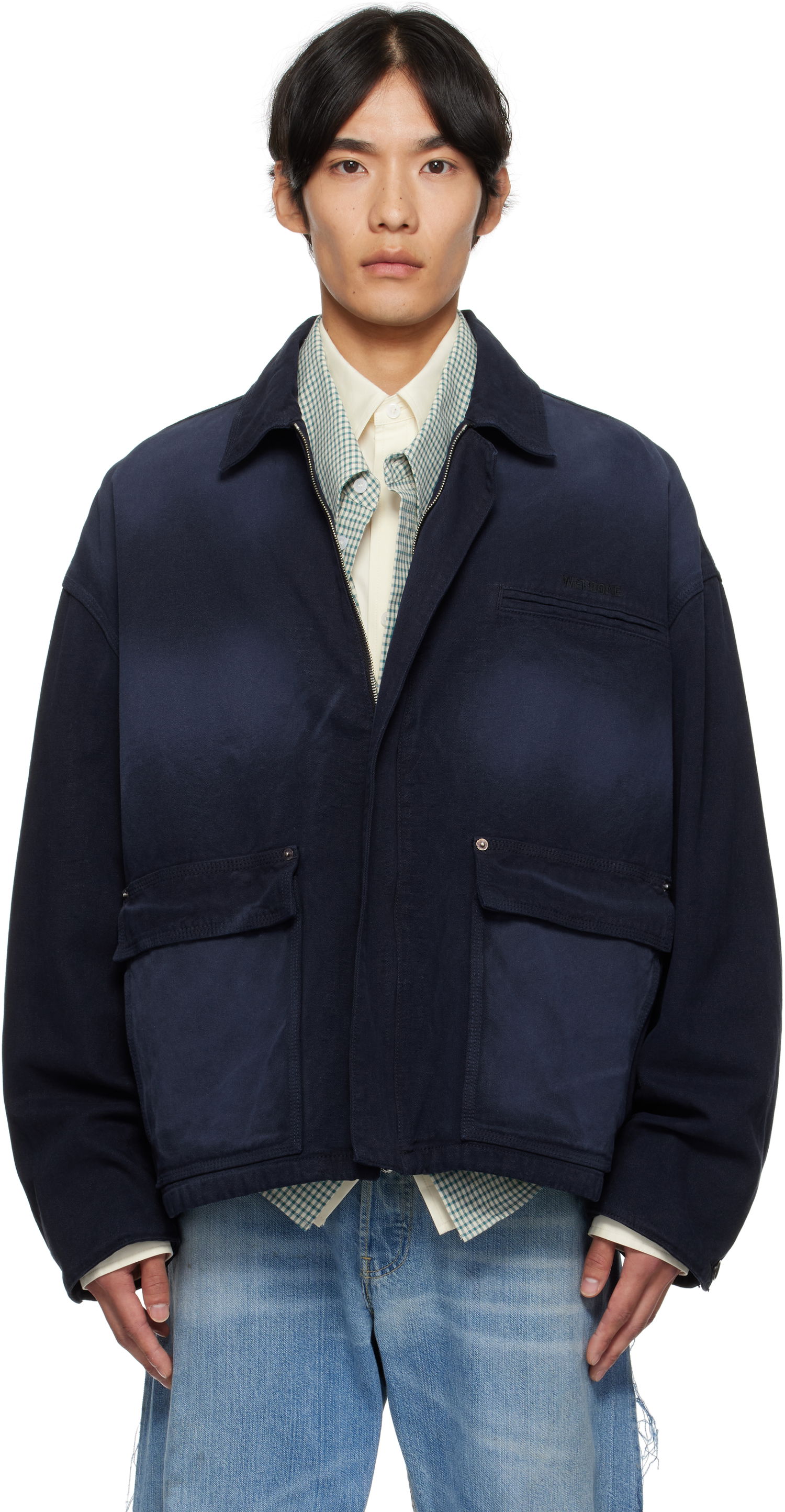Яке We11done We11done Classic Workwear Jacket Тъмно синьо | WD-DJ2-25-316-M-BL, 0