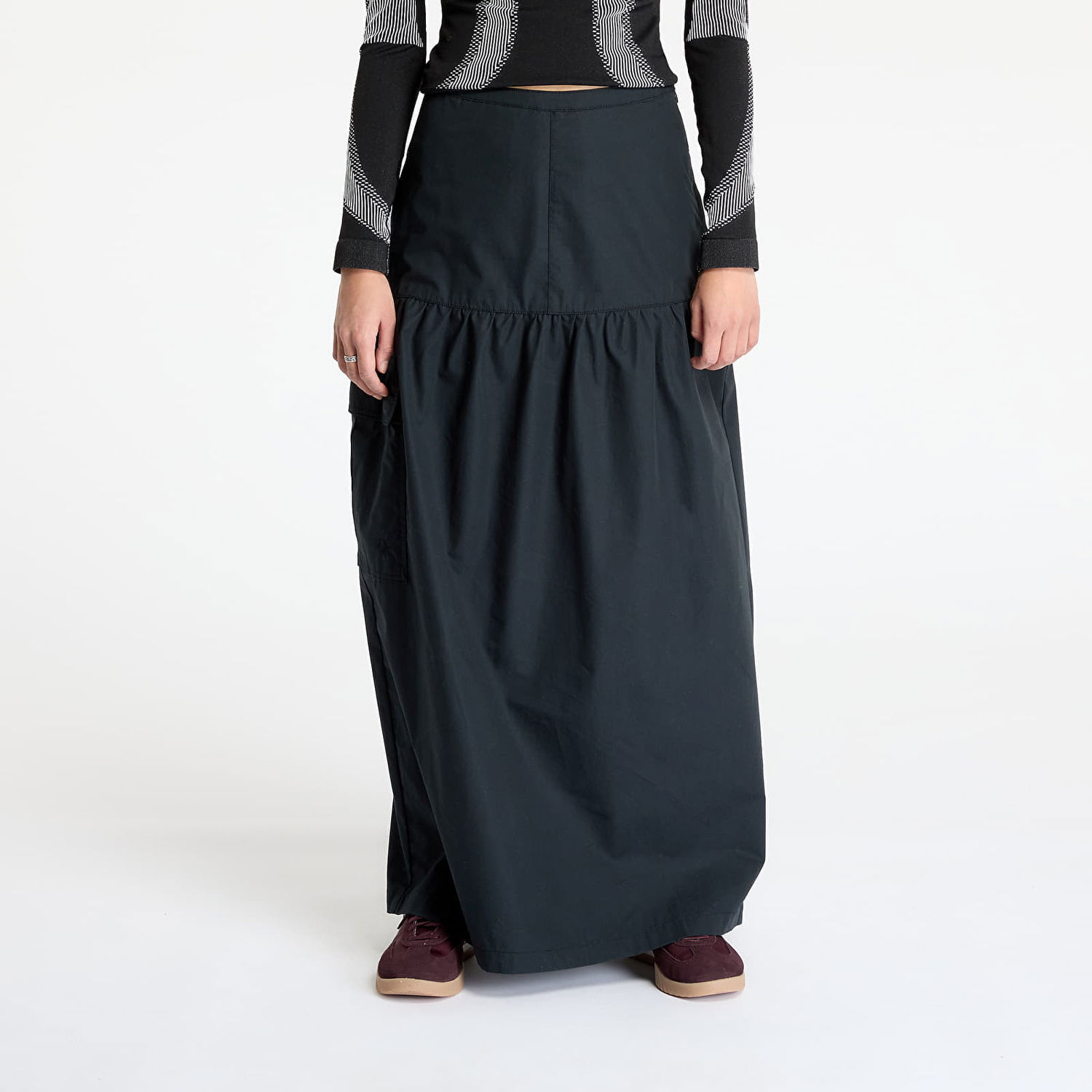 Пола Converse Long Skirt Черно | 10028022-A01, 0