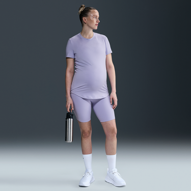 Pокля Nike Dri-FIT One Maternity Slim Short Sleeve T-Shirt Лилаво | FN5001-533, 3