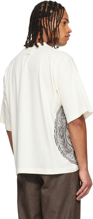 Тениска Jean Paul Gaultier Jean Paul Gaultier 'JPG' Laurier Stamp Oversized T-shirt Бяло | 25/04-U-TO377-J017-0500, 2