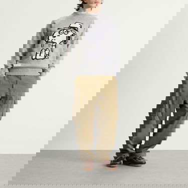 Пуловер Butter Goods Peanuts Spike Knit Sweater Сиво | BGBP240701-ASH, 4