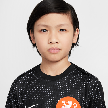 Фланелка Nike Netherlands Academy Pro Dri-FIT Short Sleeve Pre-Match Football Top Черно | FZ9916-011, 3
