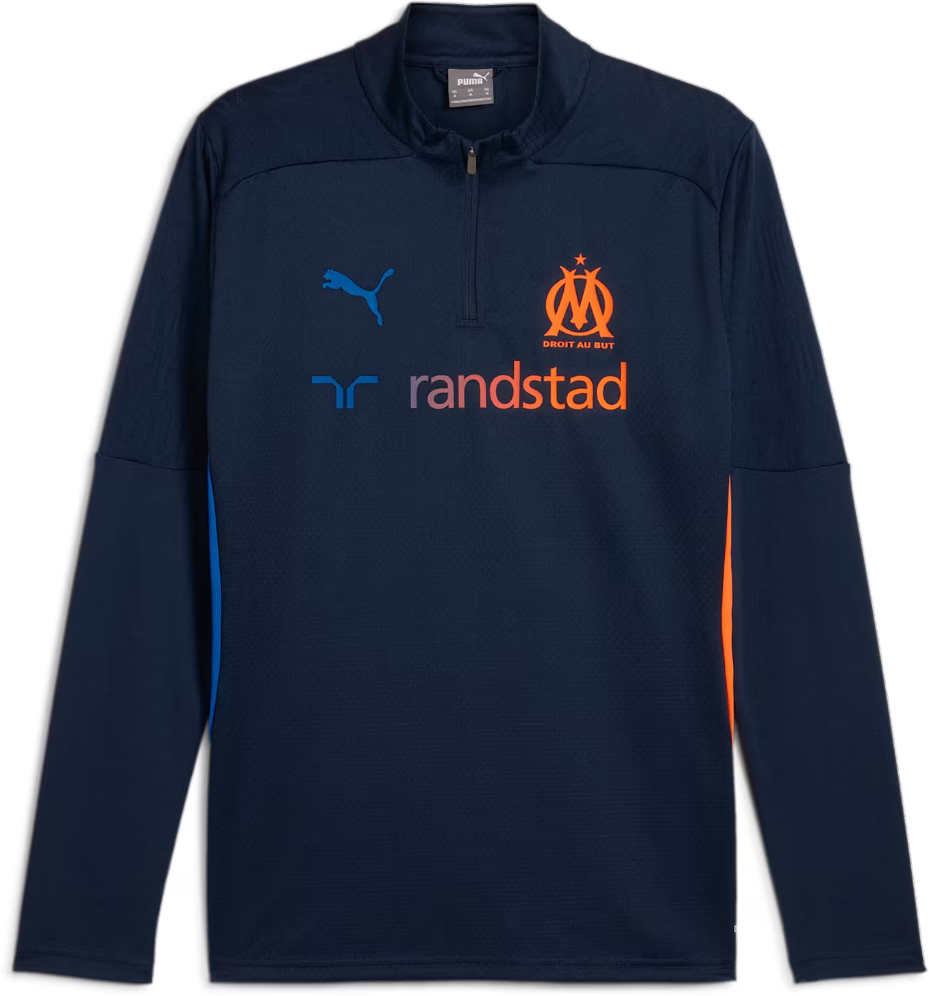 Тениска Puma OM Training 1/4 Zip Top Тъмно синьо | 778222-24, 0
