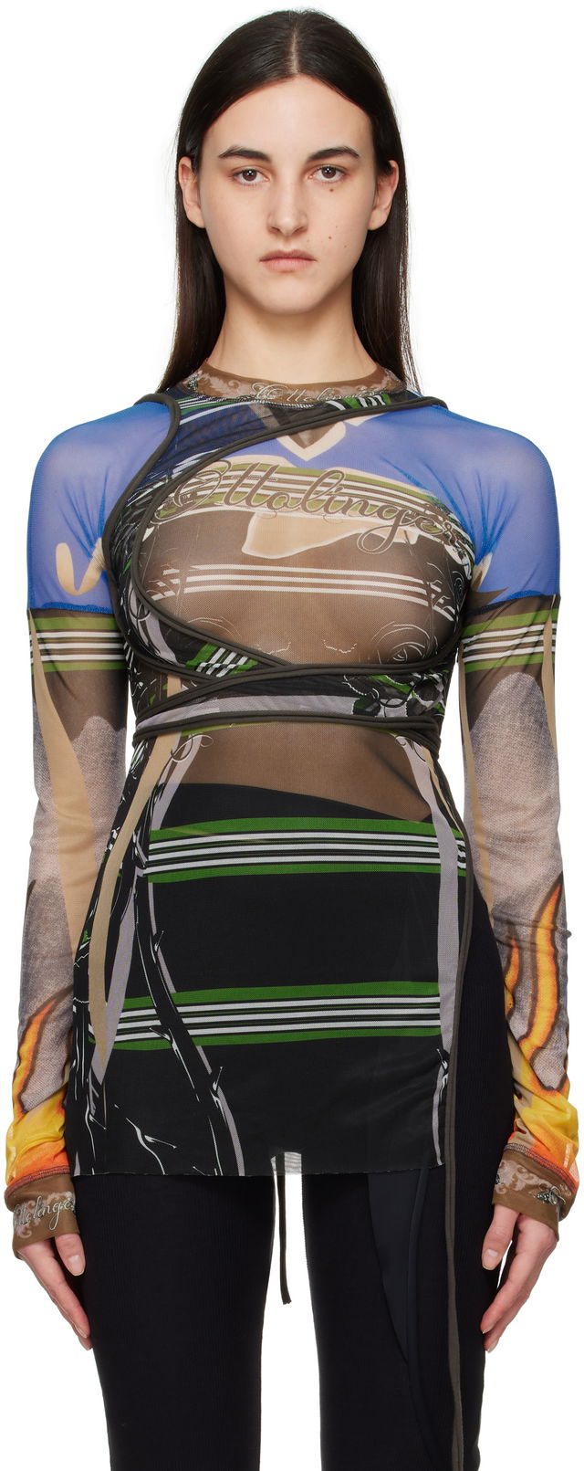 Ottolinger Mesh Deconstructed Longsleeve