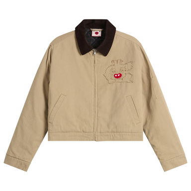 Team IC Cropped Work Jacket, 0