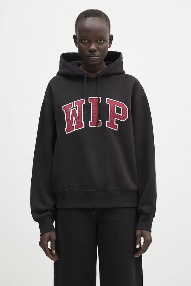Hooded WIP Appliqué Hoodie