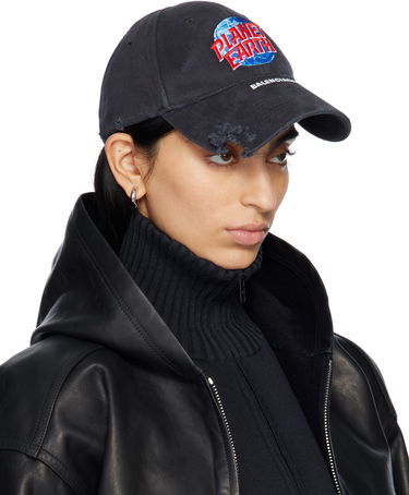 Шапка с козирка Balenciaga 'Planet Earth' Cap Черно | 808870 410B2, 1