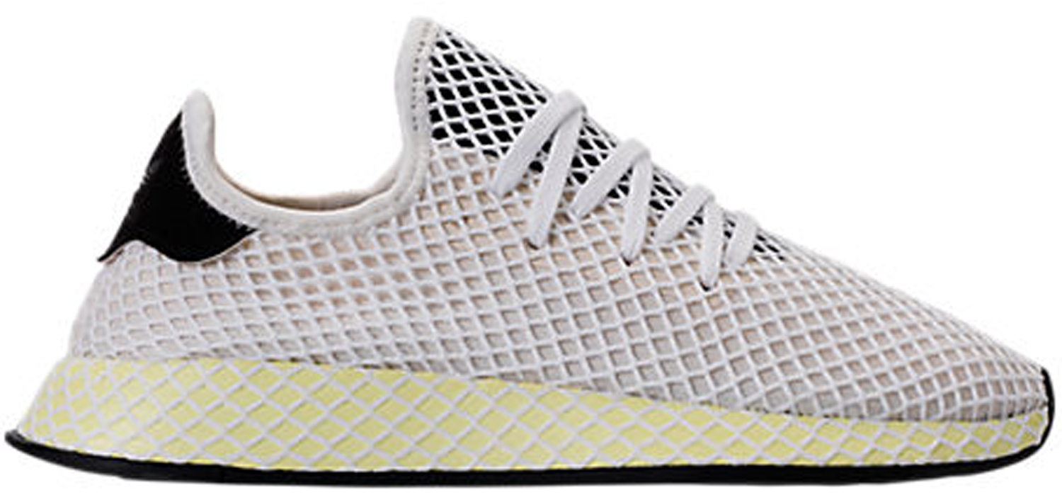 Кецове и обувки adidas Originals Deerupt Muted Neons Chalk White Бяло | CQ2629, 0