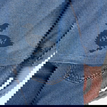 Риза Human Made Military Chambray Shirt Синьо | HM28SH001-IN, 5