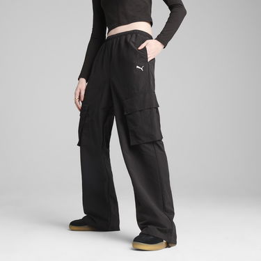 Карго панталони Puma WARDROBE ESS Cargo Track Pants Черно | 629756_01, 1