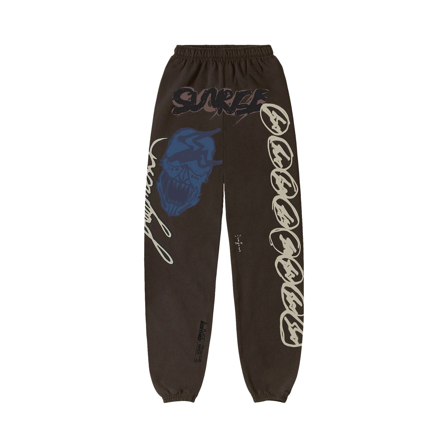 Спортни панталони Cactus Jack by Travis Scott Fragment x Sunrise Sweats Черно | CJFM LP08 BROW, 1