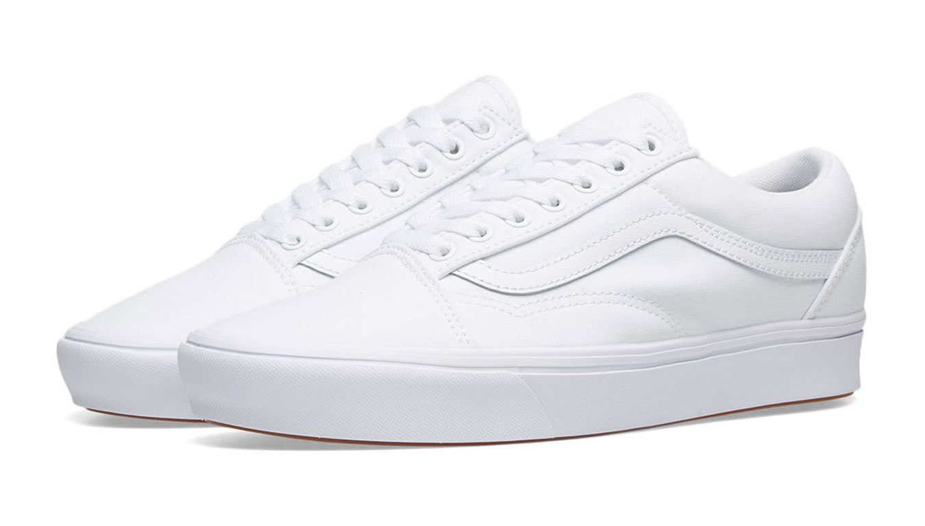 Кецове и обувки Vans ComfyCush Old Skool Classic Бяло | VN0A3WMAVNG, 1