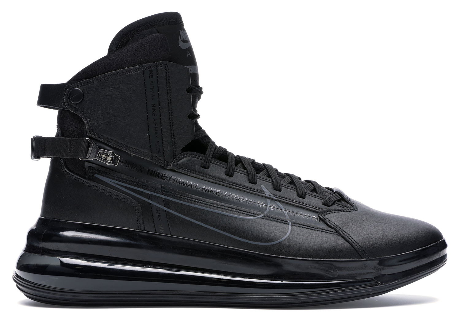 Кецове и обувки Nike Air Max 720 Saturn Black Dark Grey Черно | AO2110-001, 0