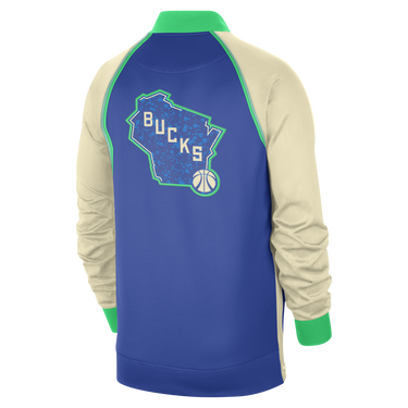 Яке Nike Dri-FIT Milwaukee Bucks Showtime City Edition Тъмно синьо | FB3503-480, 2