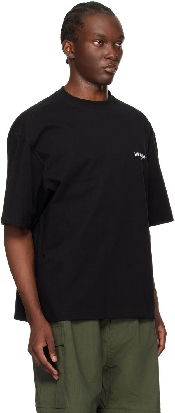 Тениска We11done Wave T-Shirt Черно | WD-TT1-23-992-U-BK, 1
