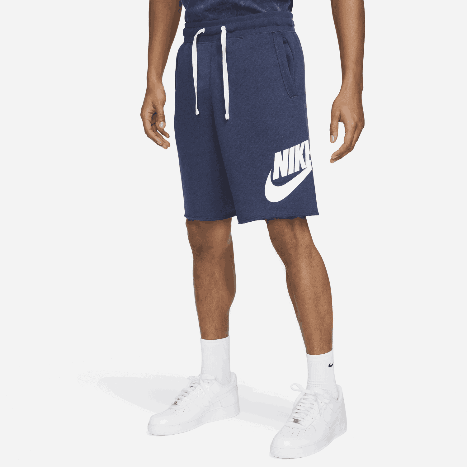 Къси панталони Nike Club Alumni French Terry Shorts Тъмно синьо | DX0502-410, 0