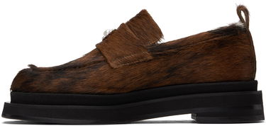 Pокля Simone Rocha Simone Rocha Heart Toe Platform Loafers Кафяво | LOF1PD 0794, 2
