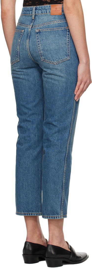 Дънки Anine Bing Anine Bing Vin Straight Leg Jeans Синьо | A-06-10394-WHD26, 2