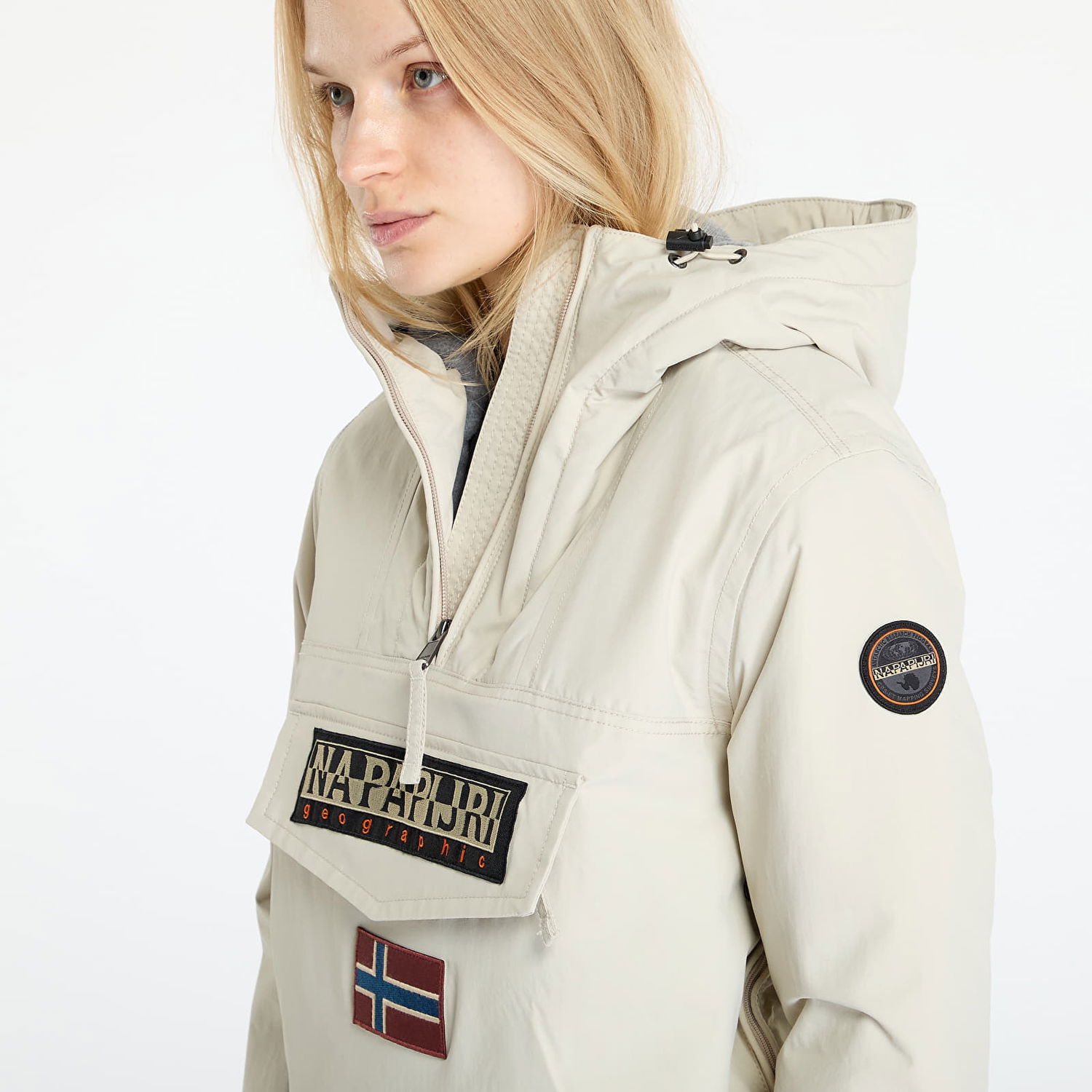 Яке Napapijri Rainforest W Wint 5 Beige/ Silver Бежово | NP0A4GM5N901, 1