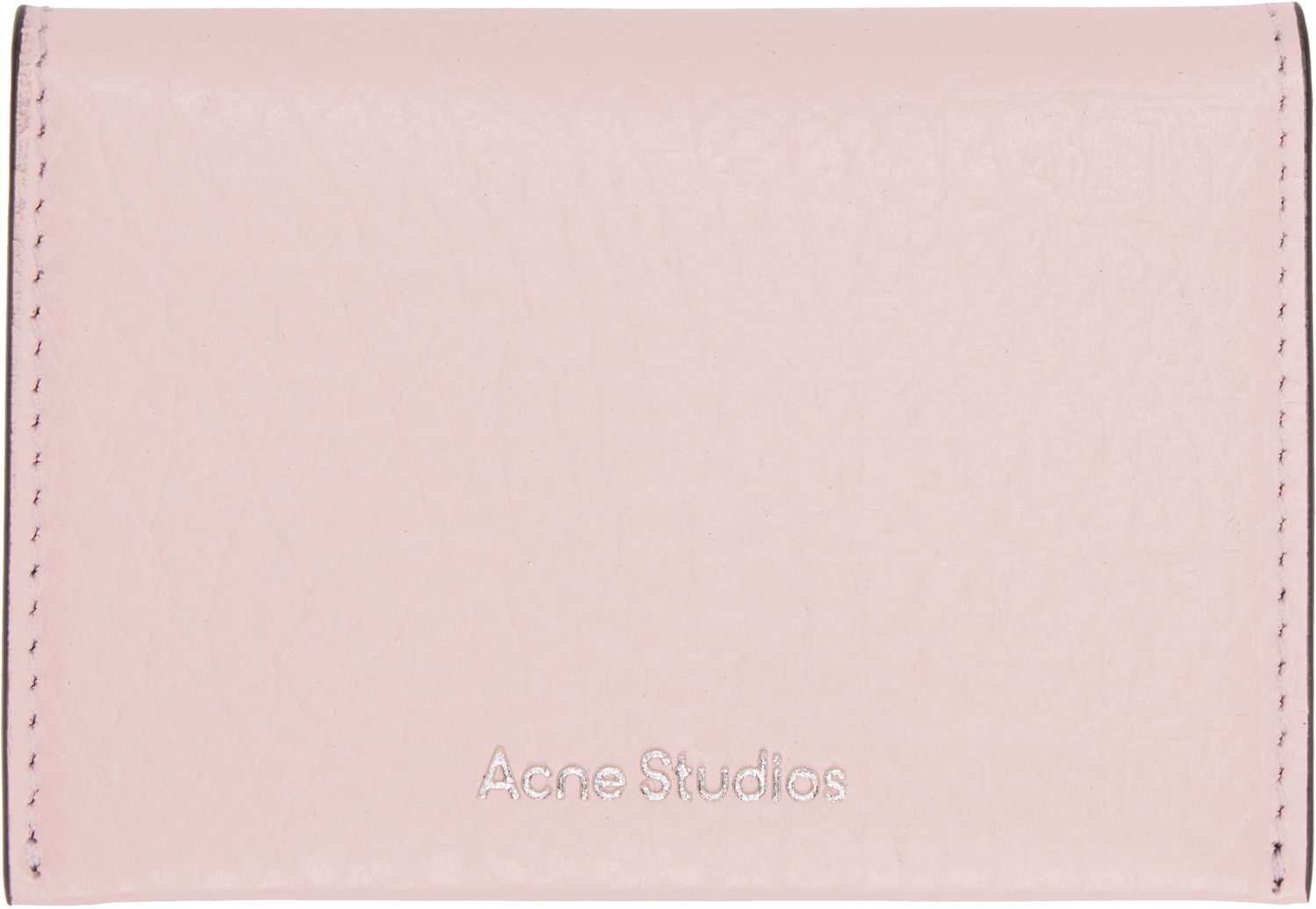 Портфейл Acne Studios Acne Studios Folded Leather Card Holder Розово | CG0273-, 0
