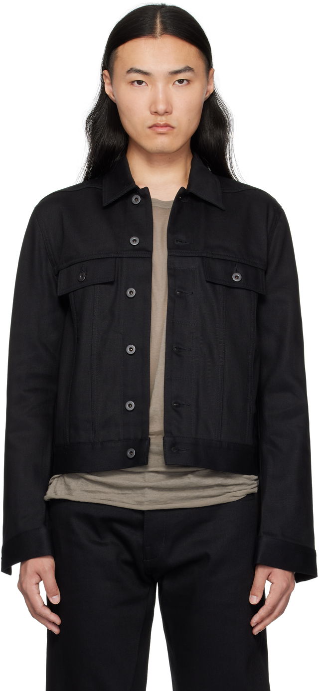Rick Owens DRKSHDW Hollywood Trucker Denim Jacket