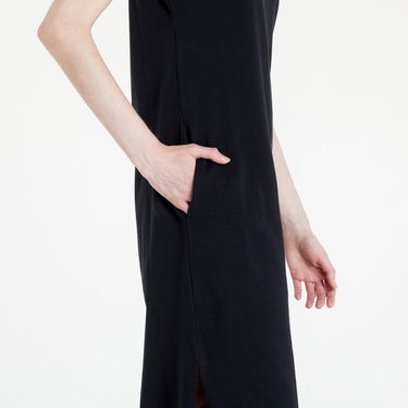 Pокля Nike Short-Sleeve Midi Dress Черно | DQ6205-010, 4