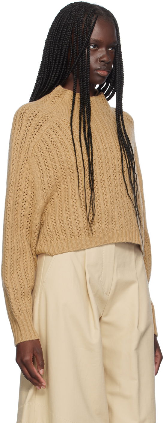 Пуловер Max Mara Max Mara Knit Sweater Бежово | 2421366021600, 1