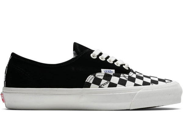 Кецове и обувки Vans Authentic OG LX Black Checkerboard Toe Черно | VN0A45JJVQA, 0
