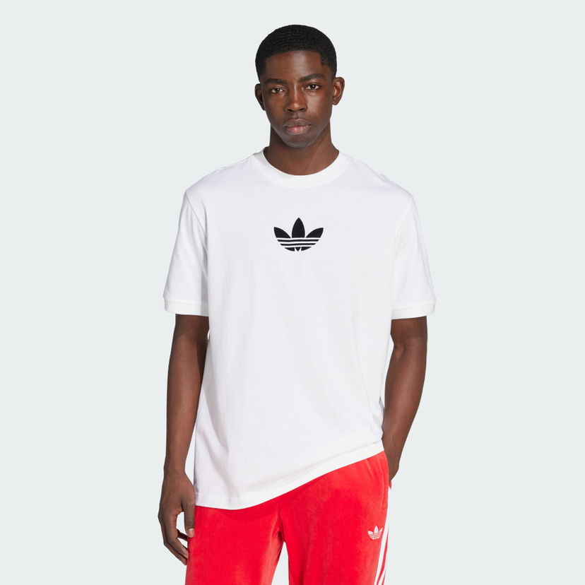 Тениска adidas Performance Adicolor 2000s Cali Relaxed Fit T-Shirt Бяло | JX1515