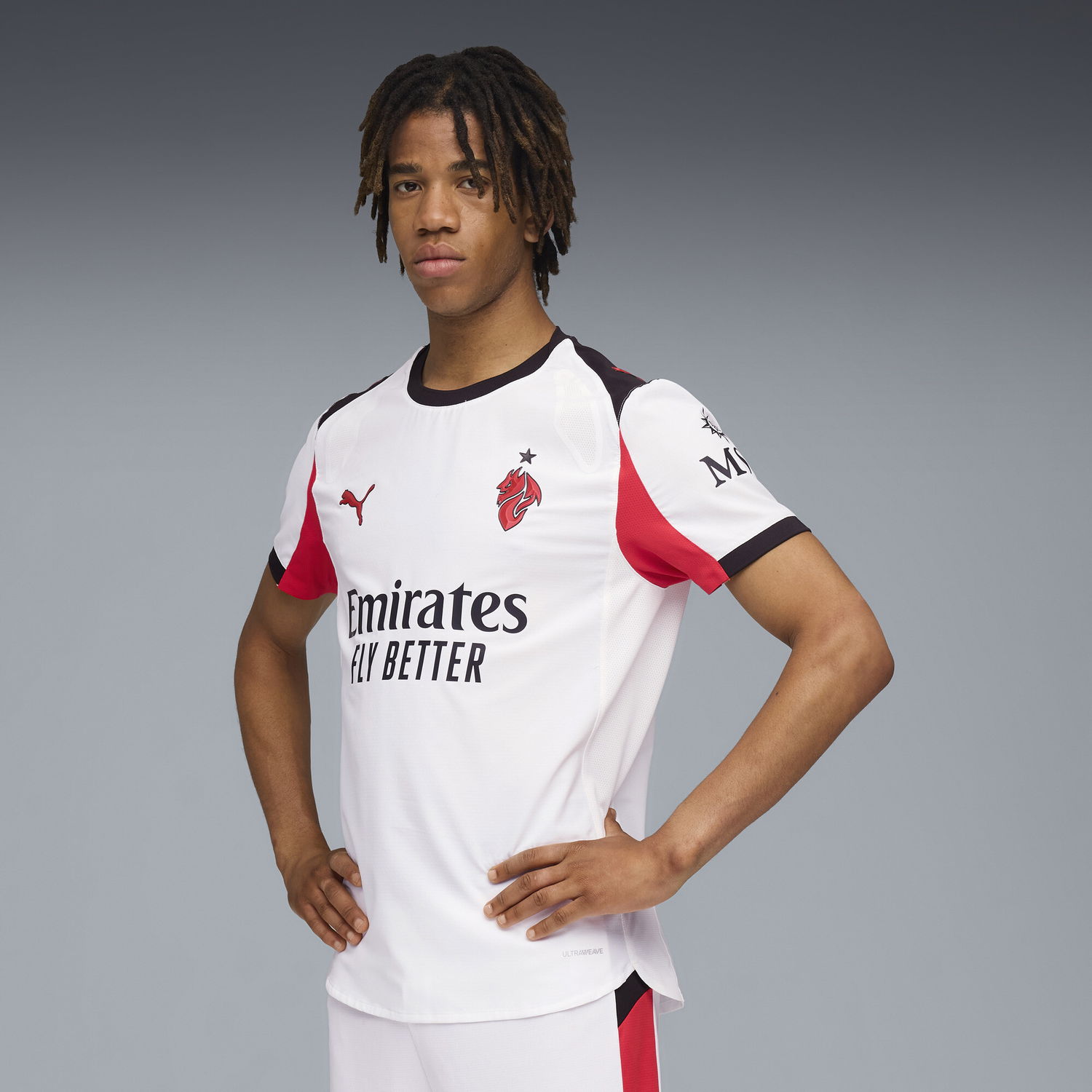 Фланелка Puma AC Milan 25/26 Away Jersey Бяло | 779970_02, 1