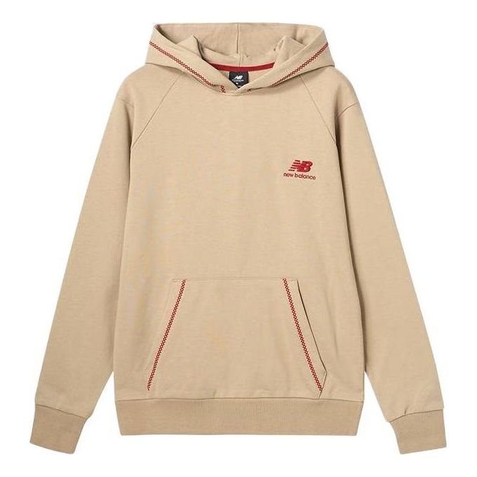 Суитчър New Balance Athletics French Terry Hoodie Бежово | AMT31570-BNN, 0